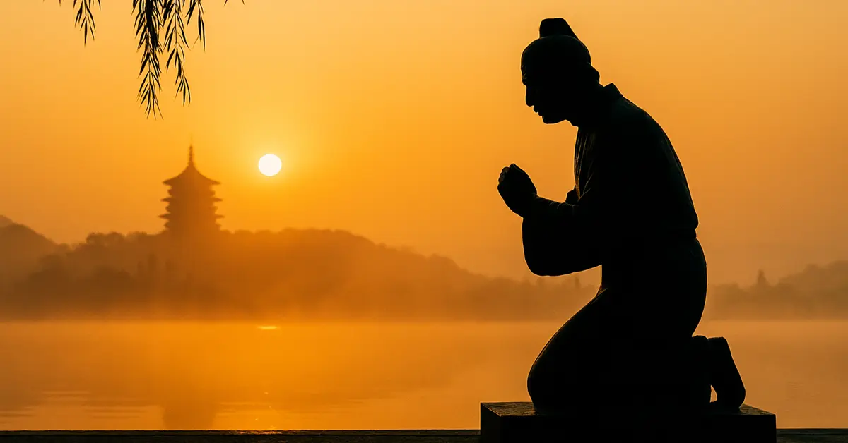 杭州・西湖、霧と塔と跪像が語る南宋の記憶のイメージ画